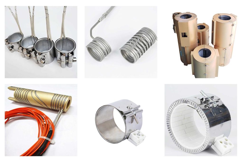 types of heater in injection moulding