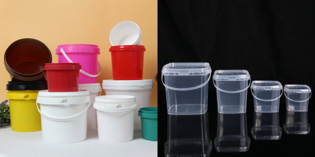 injection molding buckets